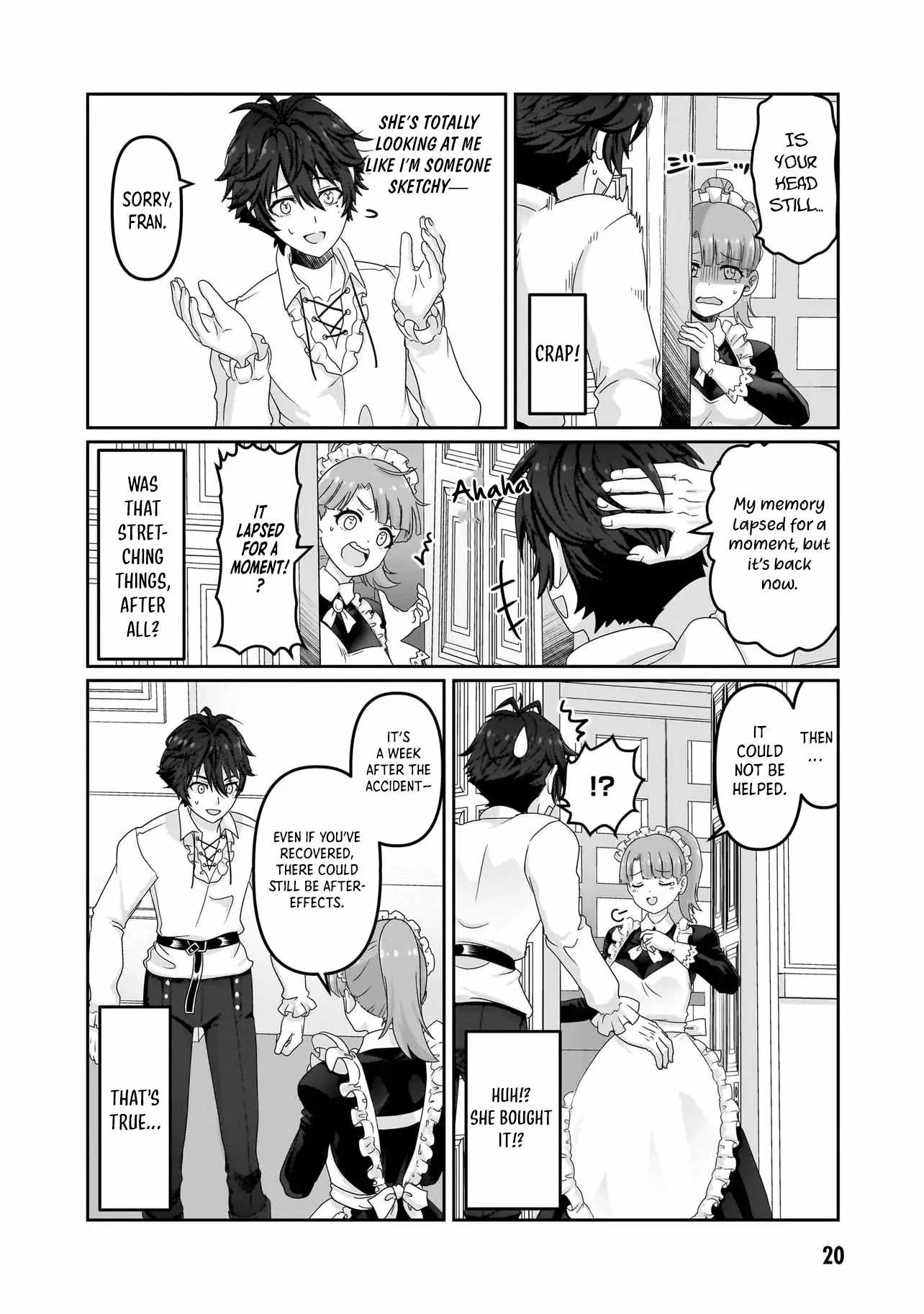 I May Just Be a Mob Character, but I'll Aim to Be the Strongest! ~Reincarnated Into a Game World, I Strive for Power on My Terms~ Chapter 1 page 20