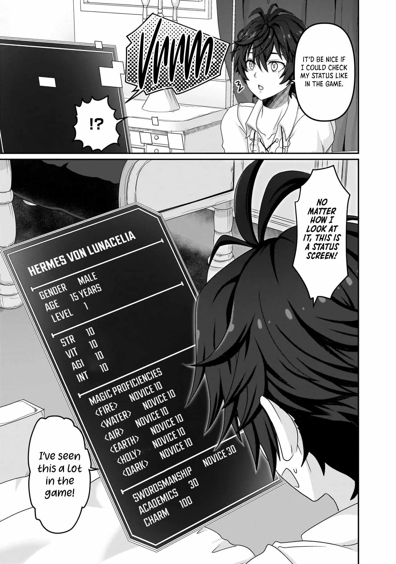 I May Just Be a Mob Character, but I'll Aim to Be the Strongest! ~Reincarnated Into a Game World, I Strive for Power on My Terms~ Chapter 1 page 25
