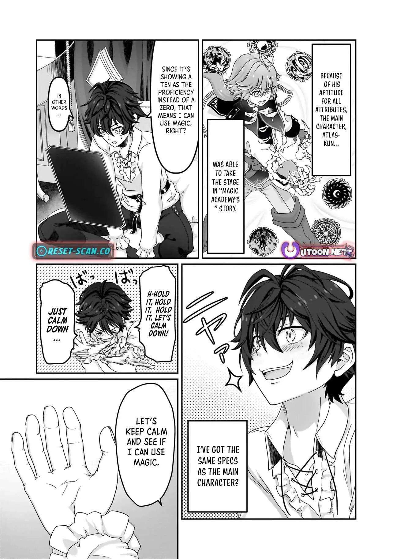 I May Just Be a Mob Character, but I'll Aim to Be the Strongest! ~Reincarnated Into a Game World, I Strive for Power on My Terms~ Chapter 1 page 27