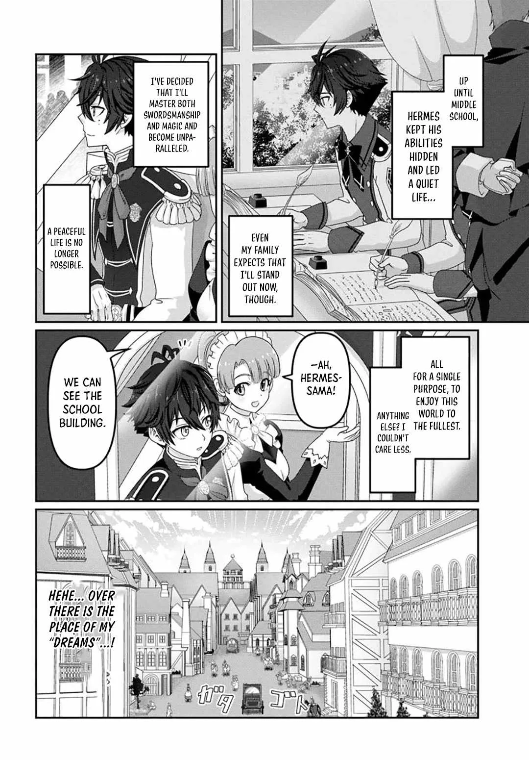 I May Just Be a Mob Character, but I'll Aim to Be the Strongest! ~Reincarnated Into a Game World, I Strive for Power on My Terms~ Chapter 4 page 3