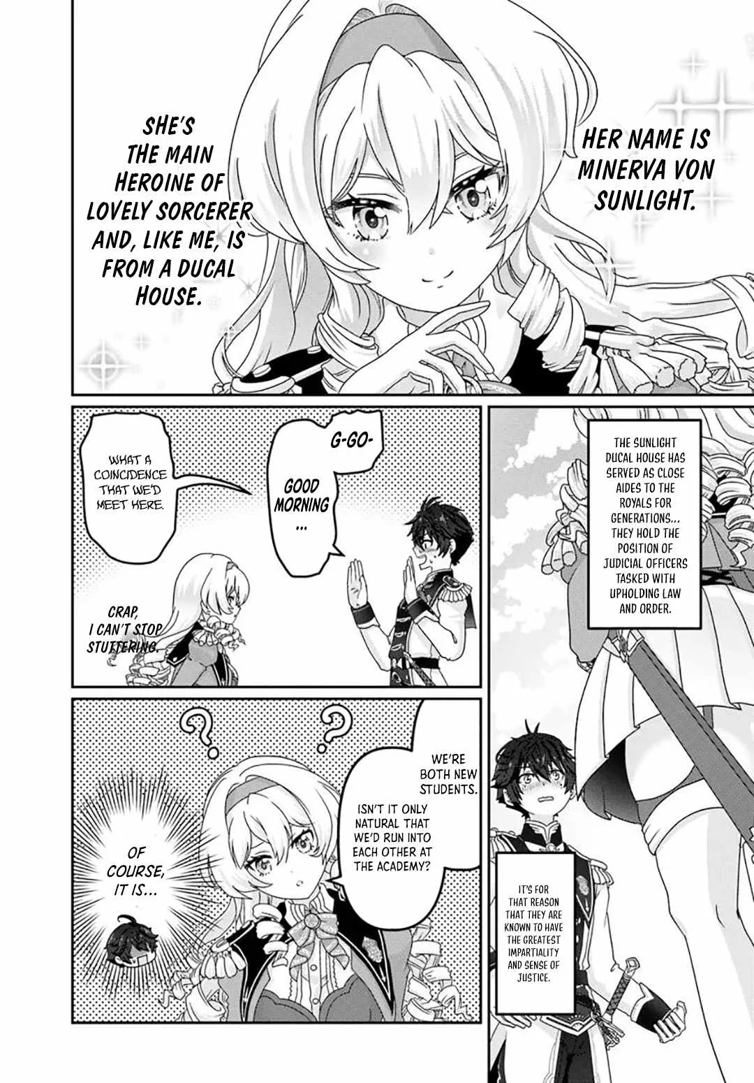 I May Just Be a Mob Character, but I'll Aim to Be the Strongest! ~Reincarnated Into a Game World, I Strive for Power on My Terms~ Chapter 4 page 8