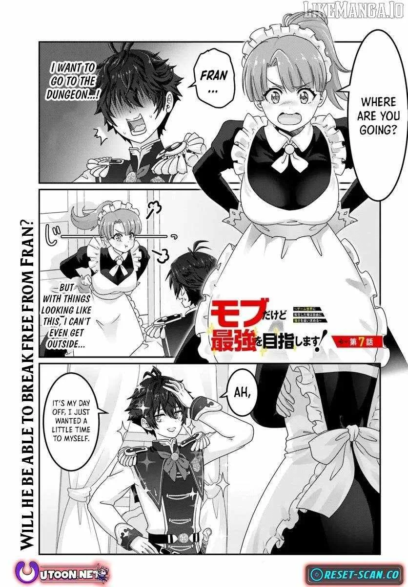 I May Just Be a Mob Character, but I'll Aim to Be the Strongest! ~Reincarnated Into a Game World, I Strive for Power on My Terms~ Chapter 7 page 2