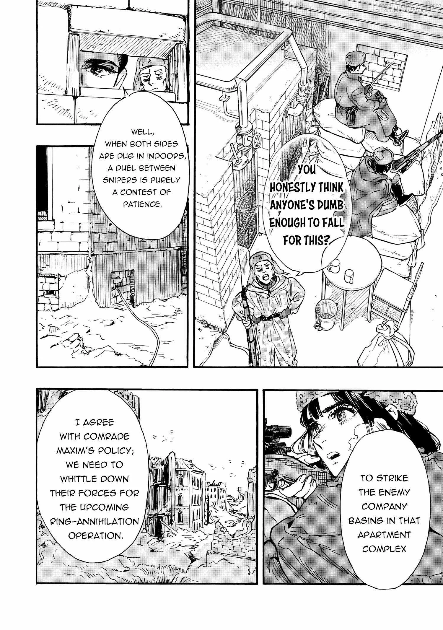 Comrade Girls, Shoot the Enemy Chapter 15 page 4