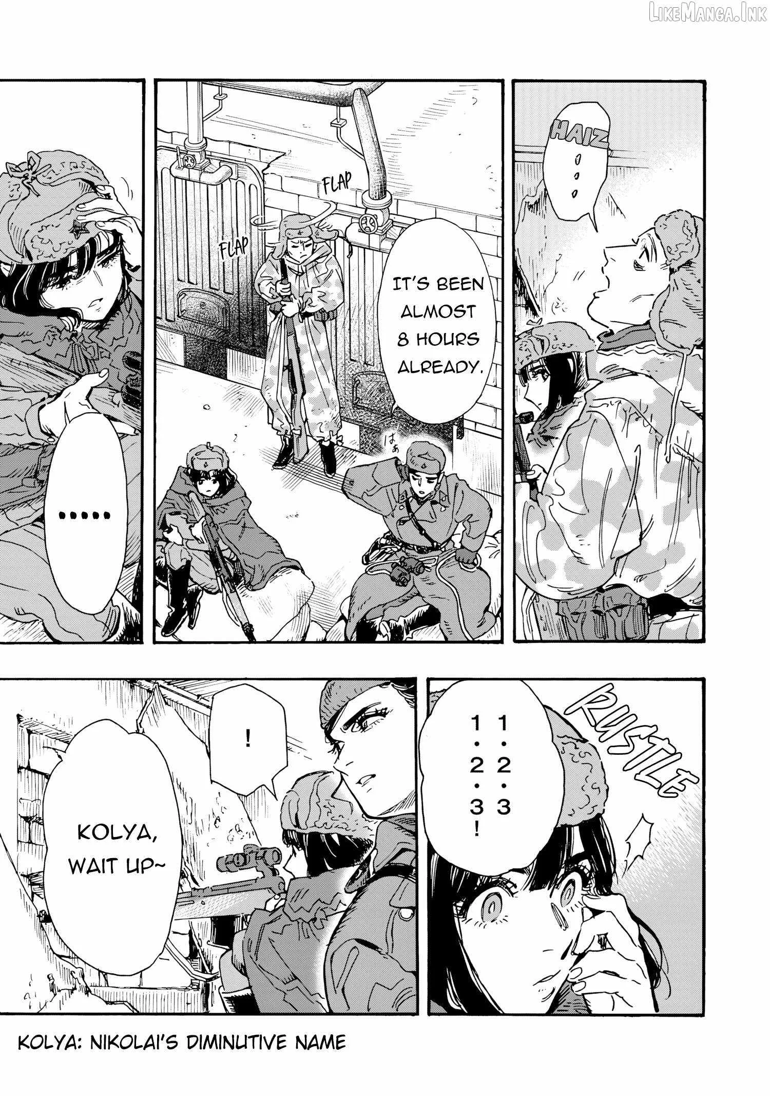 Comrade Girls, Shoot the Enemy Chapter 15 page 9