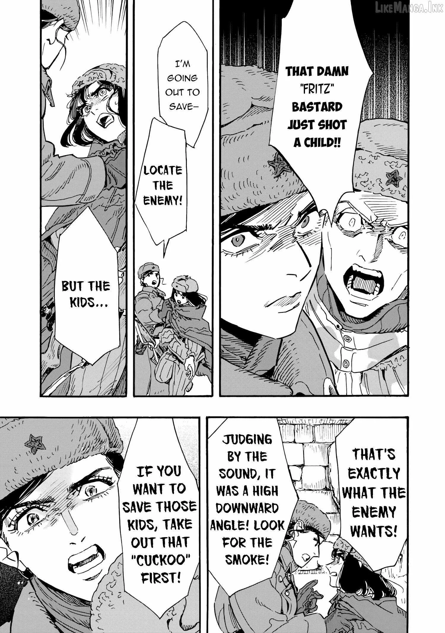 Comrade Girls, Shoot the Enemy Chapter 15 page 13