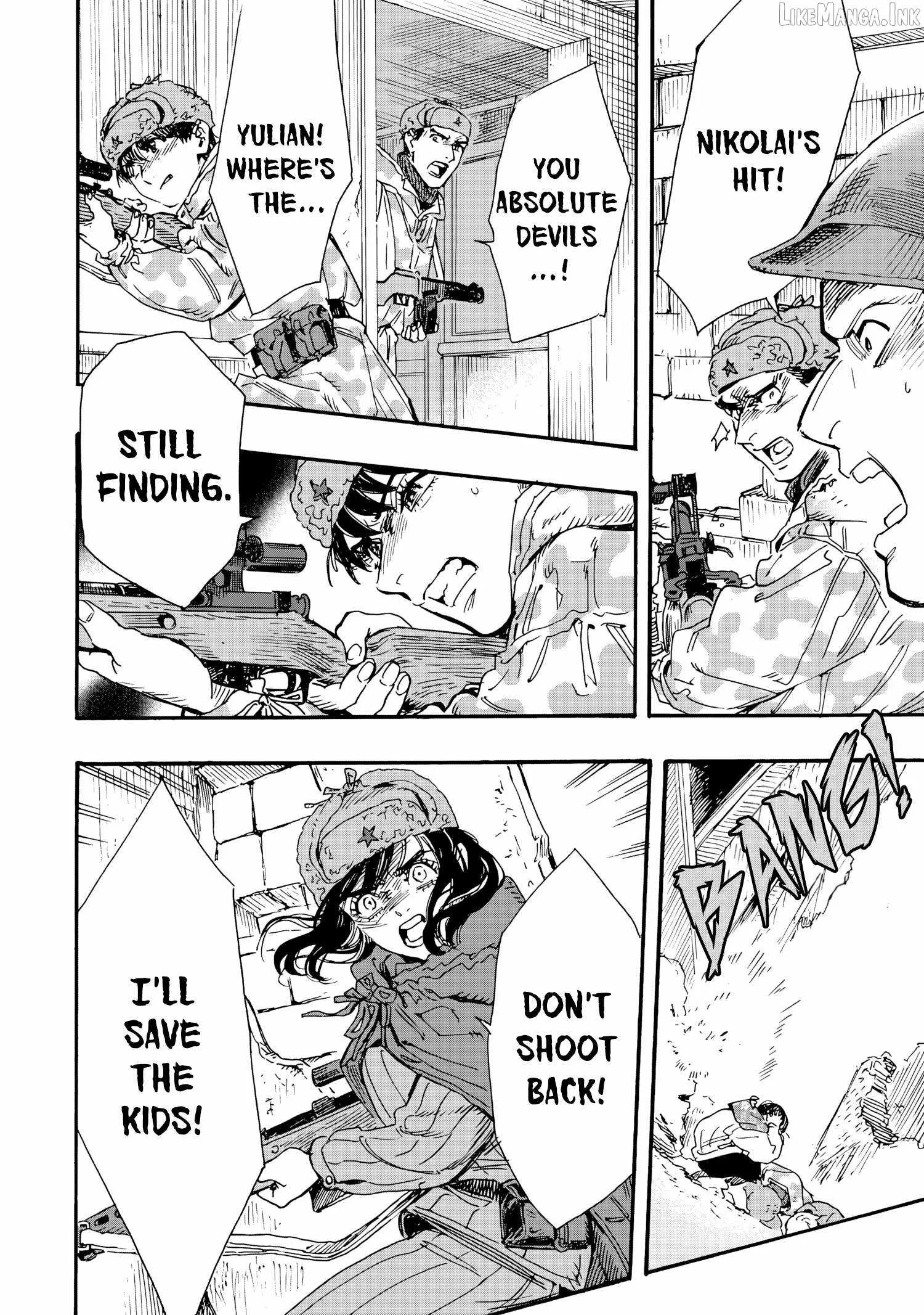 Comrade Girls, Shoot the Enemy Chapter 15 page 16