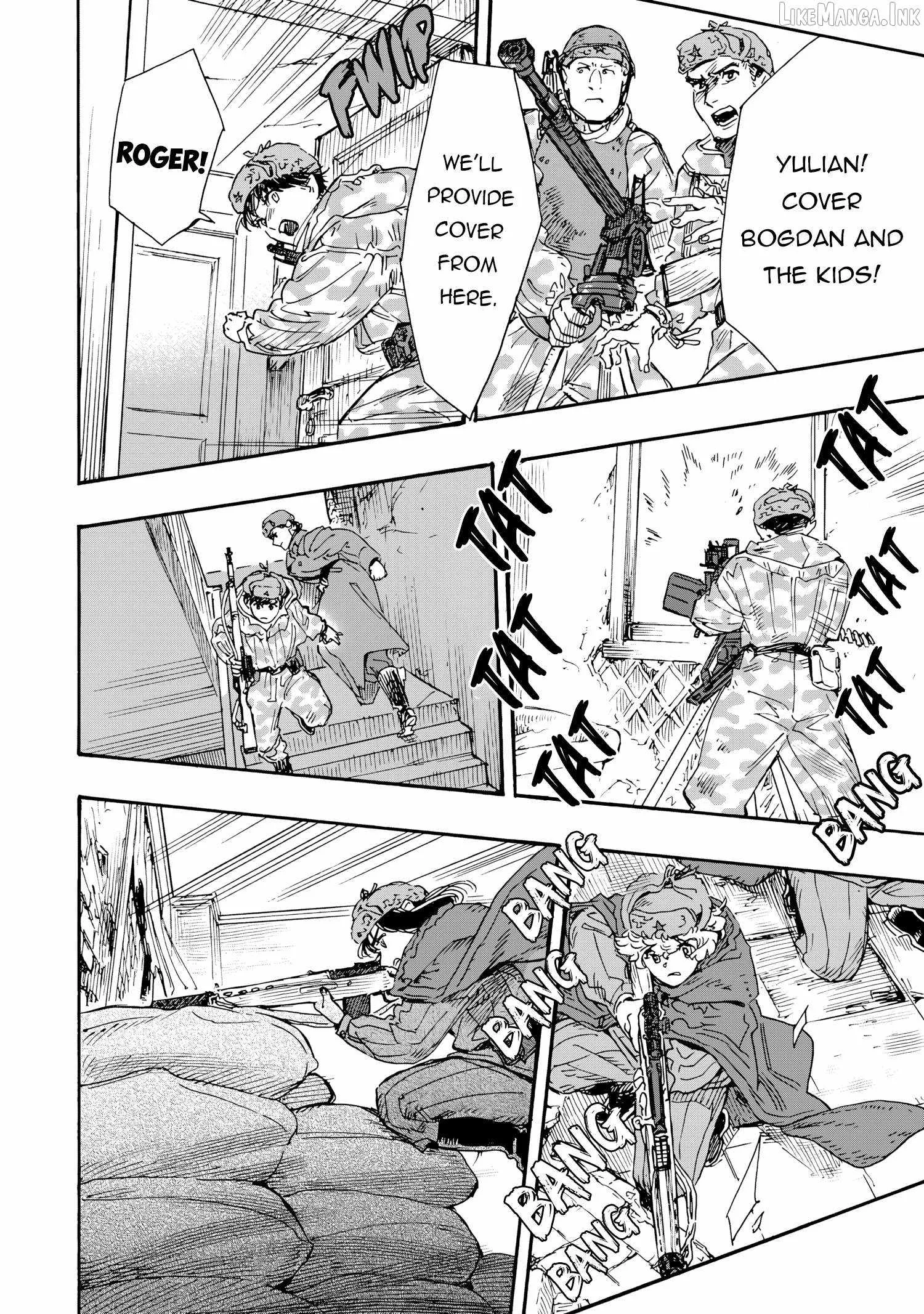 Comrade Girls, Shoot the Enemy Chapter 15 page 22