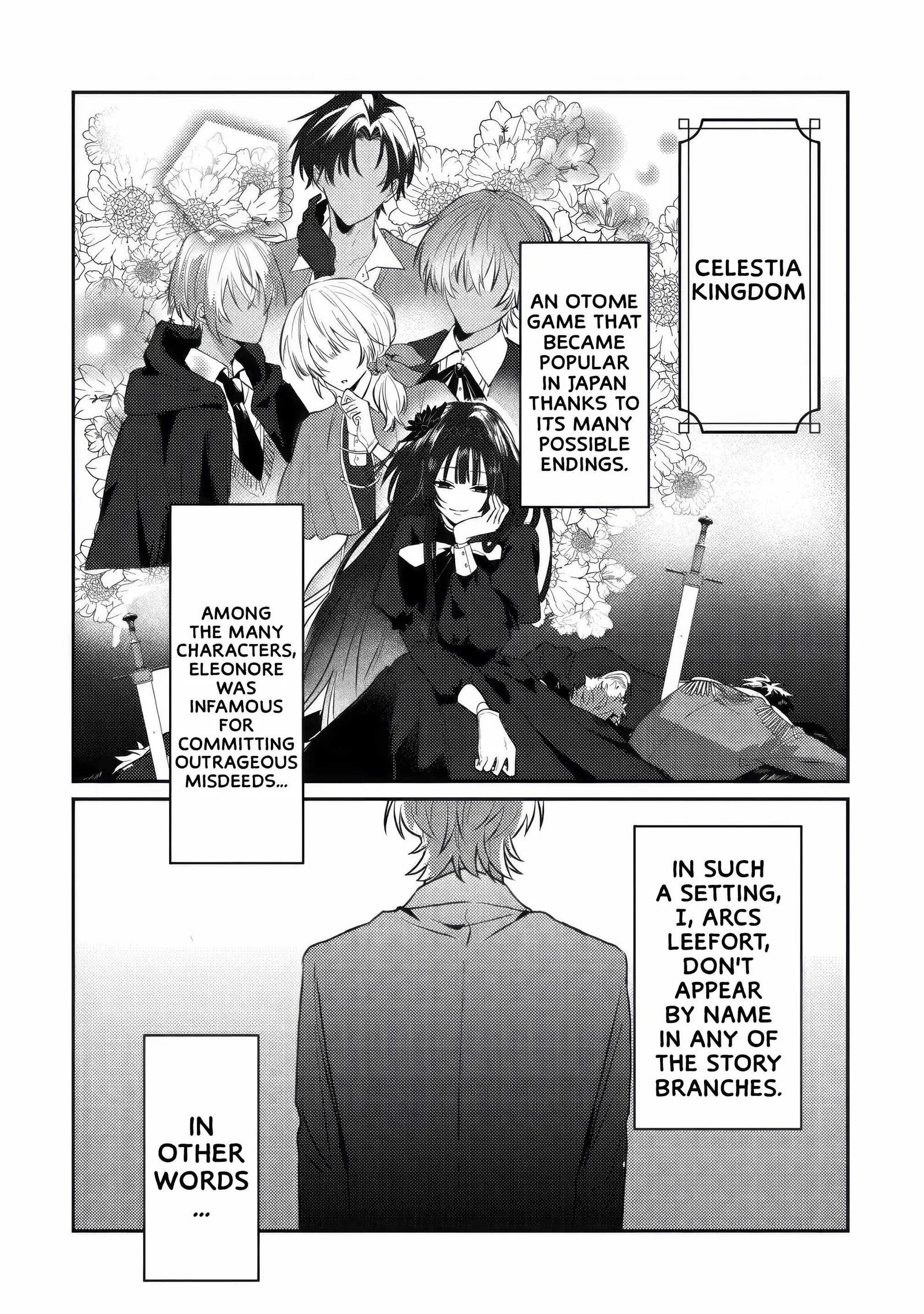 I Reincarnated as the Villainess’ Childhood Friend Who Falls into Darkness. If I Die, It’s a Guaranteed Bad End, So I Became the Strongest… But Hasn’t She Already Fallen Into Darkness [and Turned Yandere]? Chapter 1 page 4