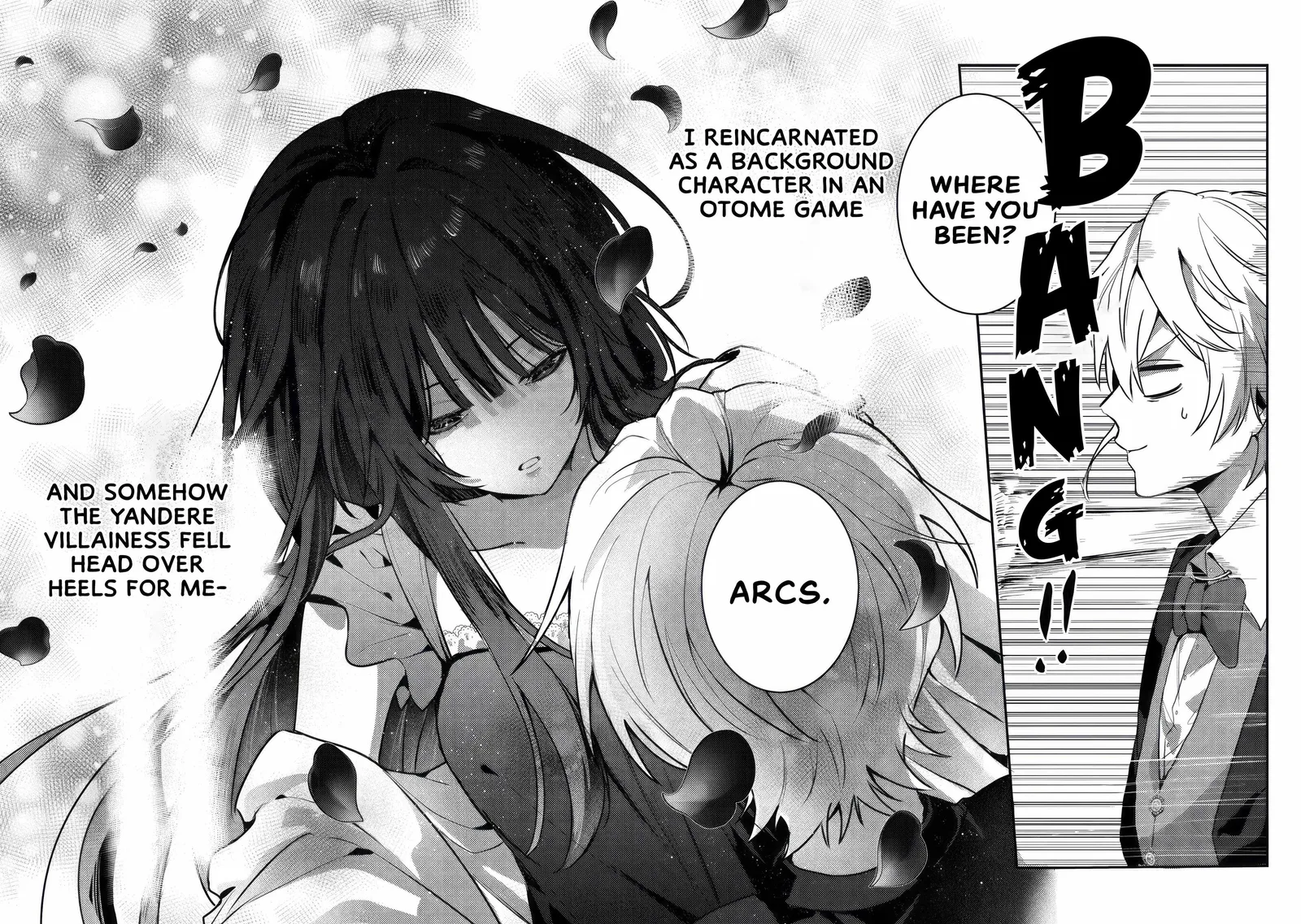 I Reincarnated as the Villainess’ Childhood Friend Who Falls into Darkness. If I Die, It’s a Guaranteed Bad End, So I Became the Strongest… But Hasn’t She Already Fallen Into Darkness [and Turned Yandere]? Chapter 1 page 3