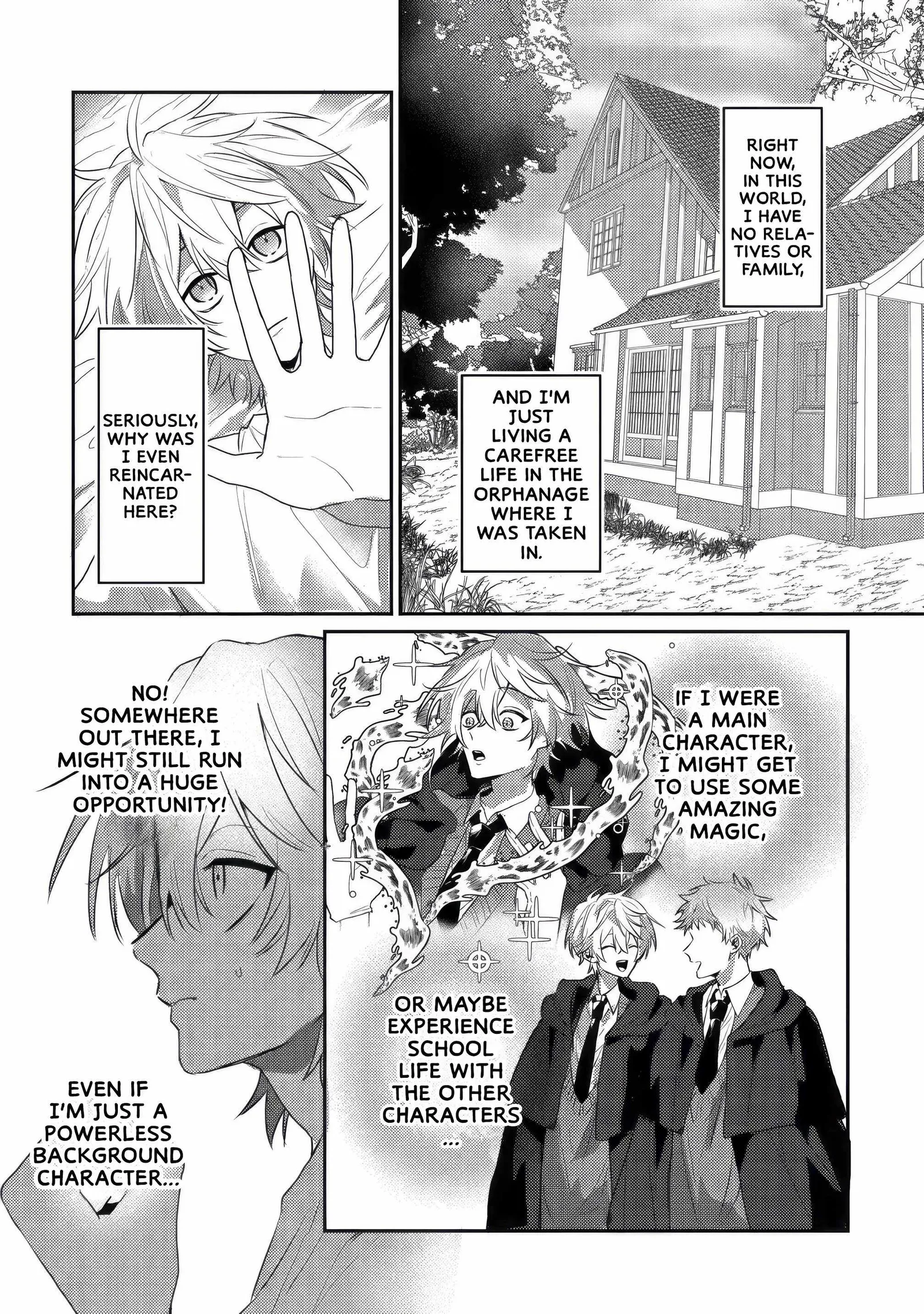 I Reincarnated as the Villainess’ Childhood Friend Who Falls into Darkness. If I Die, It’s a Guaranteed Bad End, So I Became the Strongest… But Hasn’t She Already Fallen Into Darkness [and Turned Yandere]? Chapter 1 page 6