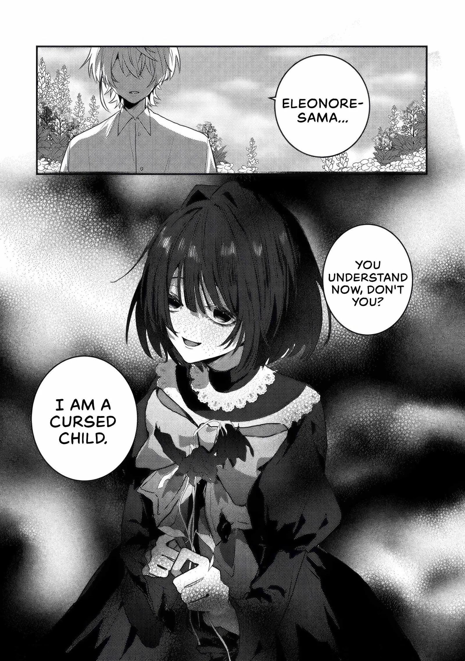 I Reincarnated as the Villainess’ Childhood Friend Who Falls into Darkness. If I Die, It’s a Guaranteed Bad End, So I Became the Strongest… But Hasn’t She Already Fallen Into Darkness [and Turned Yandere]? Chapter 1 page 24