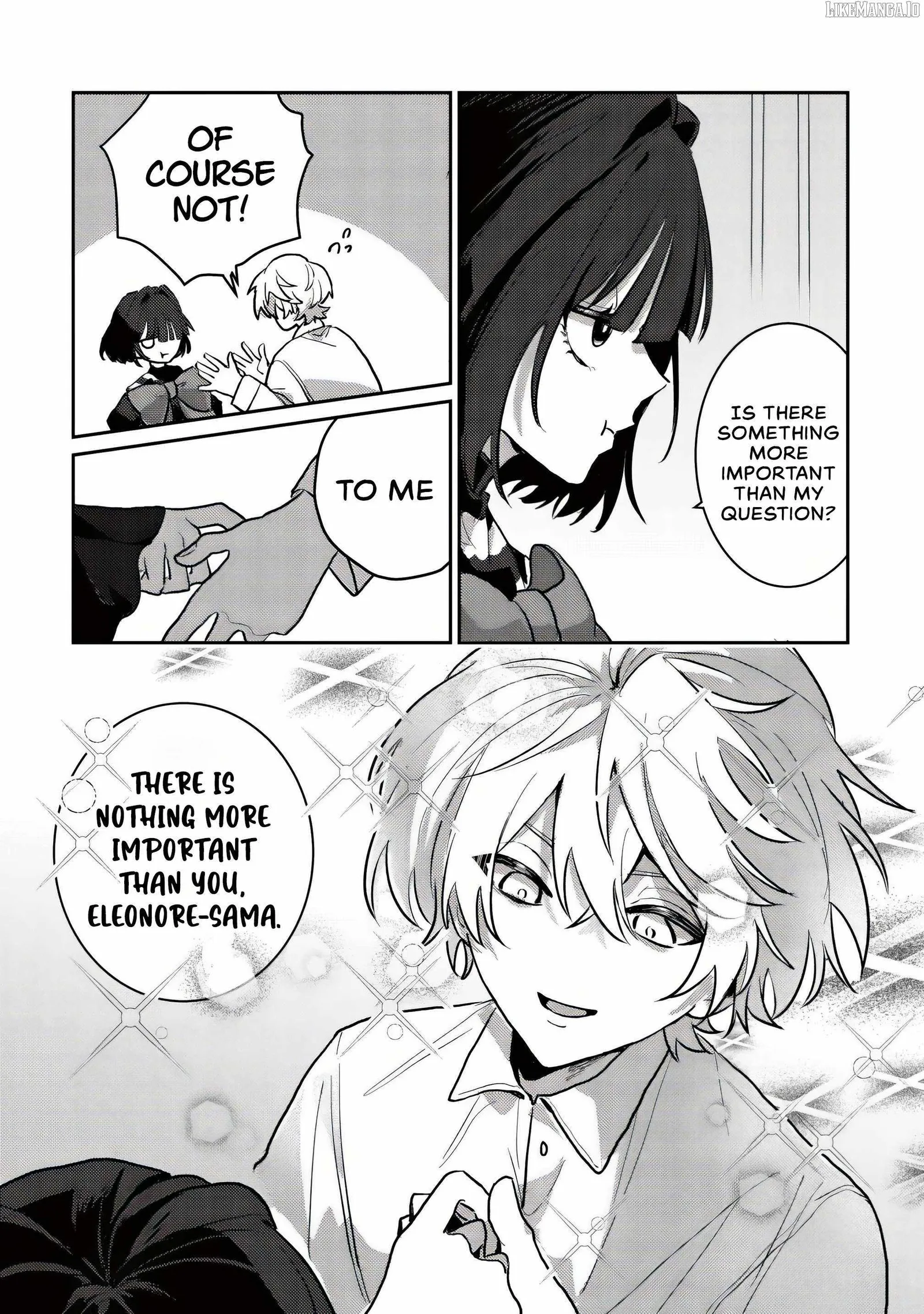I Reincarnated as the Villainess’ Childhood Friend Who Falls into Darkness. If I Die, It’s a Guaranteed Bad End, So I Became the Strongest… But Hasn’t She Already Fallen Into Darkness [and Turned Yandere]? Chapter 2 page 17