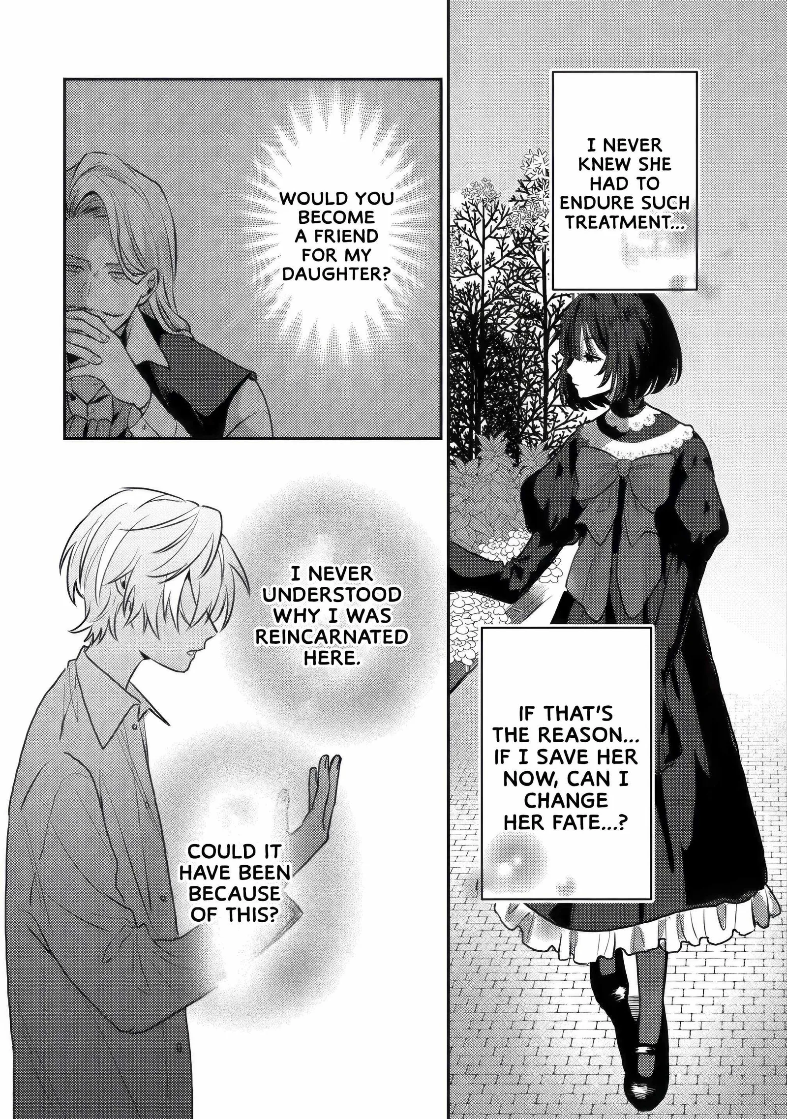 I Reincarnated as the Villainess’ Childhood Friend Who Falls into Darkness. If I Die, It’s a Guaranteed Bad End, So I Became the Strongest… But Hasn’t She Already Fallen Into Darkness [and Turned Yandere]? Chapter 1 page 25