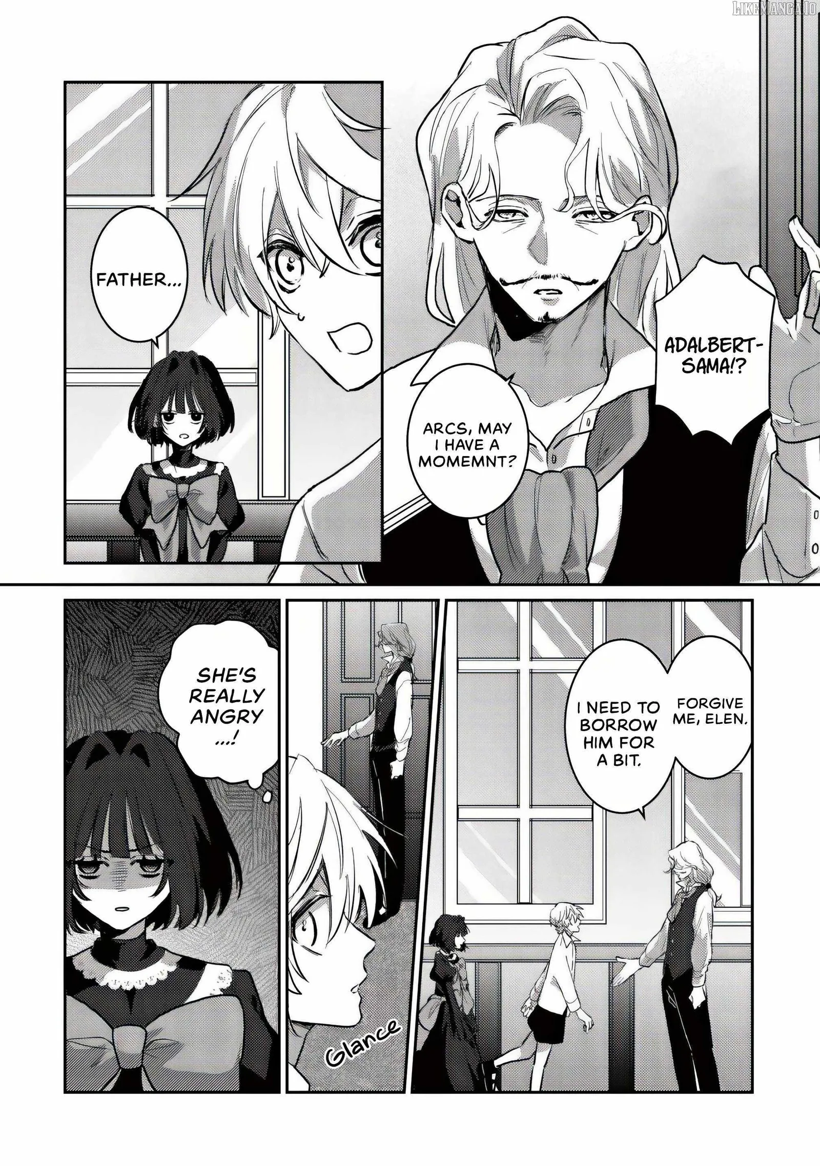 I Reincarnated as the Villainess’ Childhood Friend Who Falls into Darkness. If I Die, It’s a Guaranteed Bad End, So I Became the Strongest… But Hasn’t She Already Fallen Into Darkness [and Turned Yandere]? Chapter 2 page 19