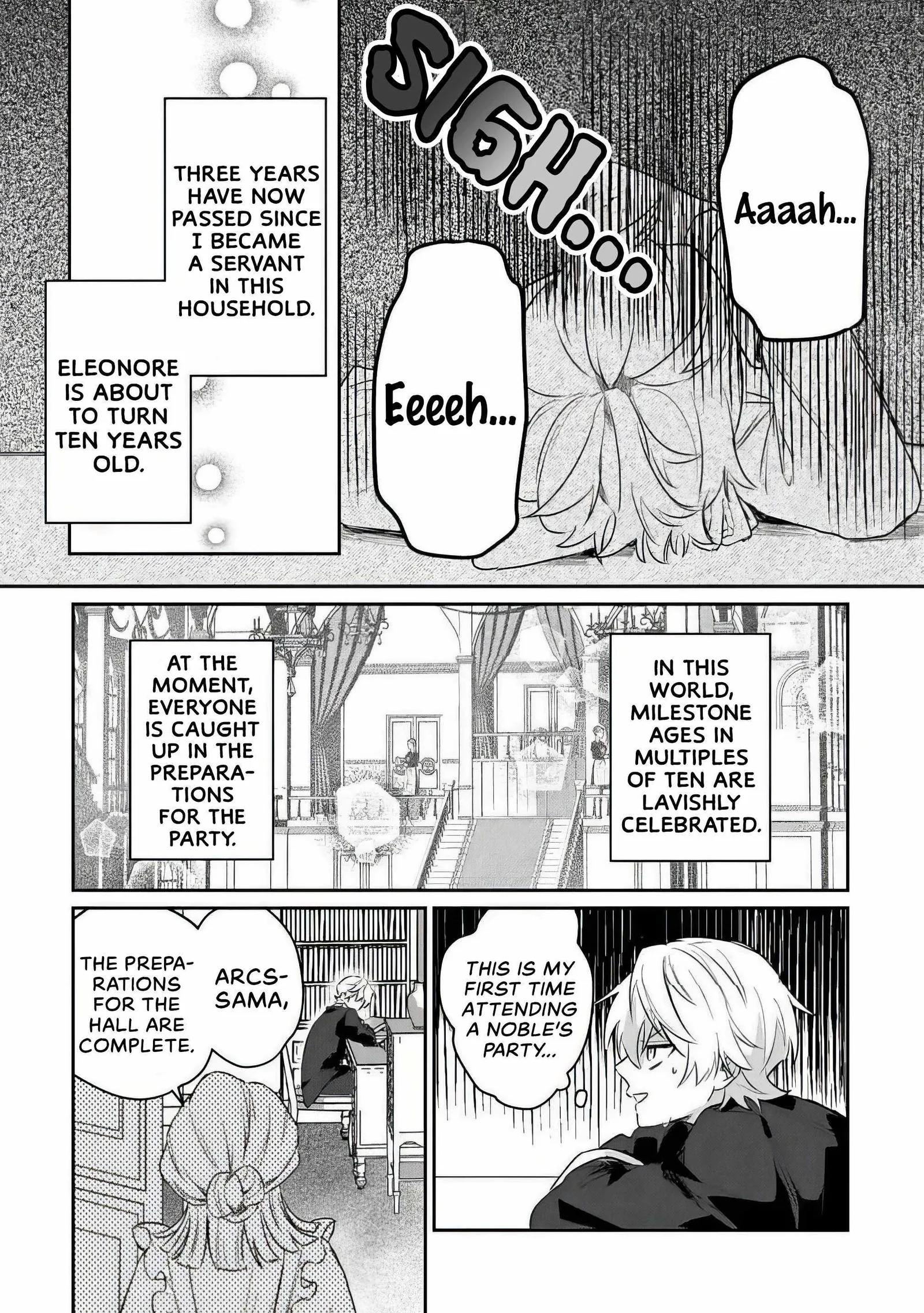 I Reincarnated as the Villainess’ Childhood Friend Who Falls into Darkness. If I Die, It’s a Guaranteed Bad End, So I Became the Strongest… But Hasn’t She Already Fallen Into Darkness [and Turned Yandere]? Chapter 3 page 3