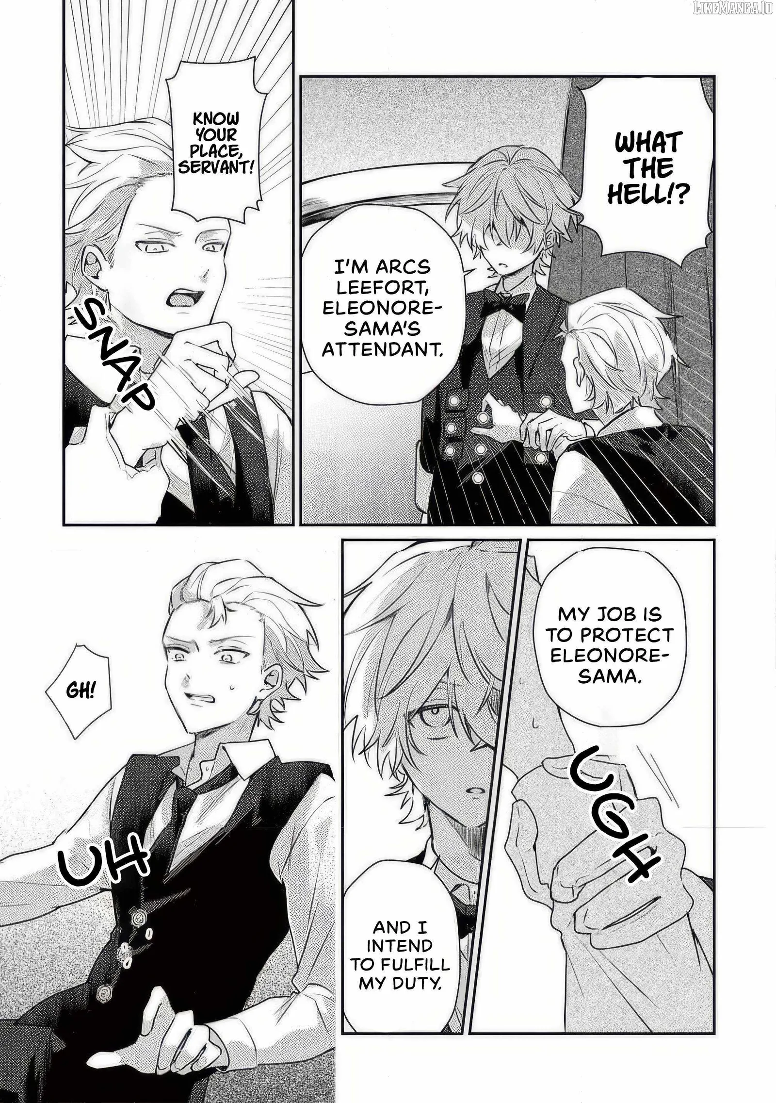 I Reincarnated as the Villainess’ Childhood Friend Who Falls into Darkness. If I Die, It’s a Guaranteed Bad End, So I Became the Strongest… But Hasn’t She Already Fallen Into Darkness [and Turned Yandere]? Chapter 4 page 8