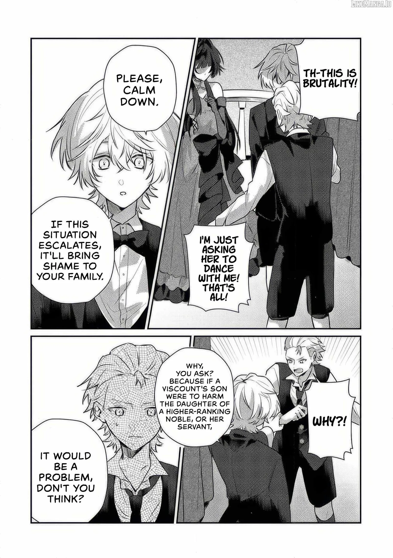 I Reincarnated as the Villainess’ Childhood Friend Who Falls into Darkness. If I Die, It’s a Guaranteed Bad End, So I Became the Strongest… But Hasn’t She Already Fallen Into Darkness [and Turned Yandere]? Chapter 4 page 9