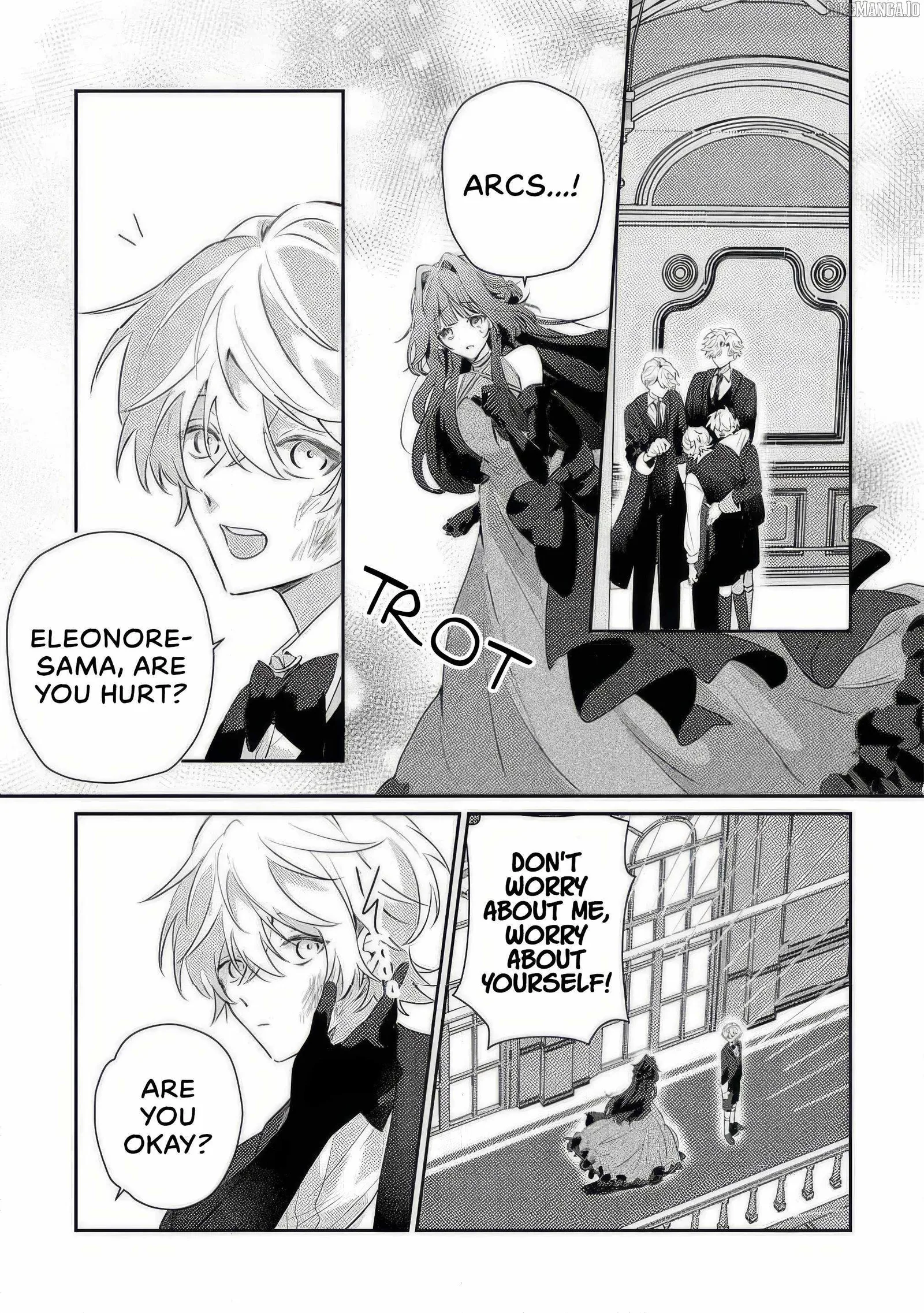 I Reincarnated as the Villainess’ Childhood Friend Who Falls into Darkness. If I Die, It’s a Guaranteed Bad End, So I Became the Strongest… But Hasn’t She Already Fallen Into Darkness [and Turned Yandere]? Chapter 4 page 14