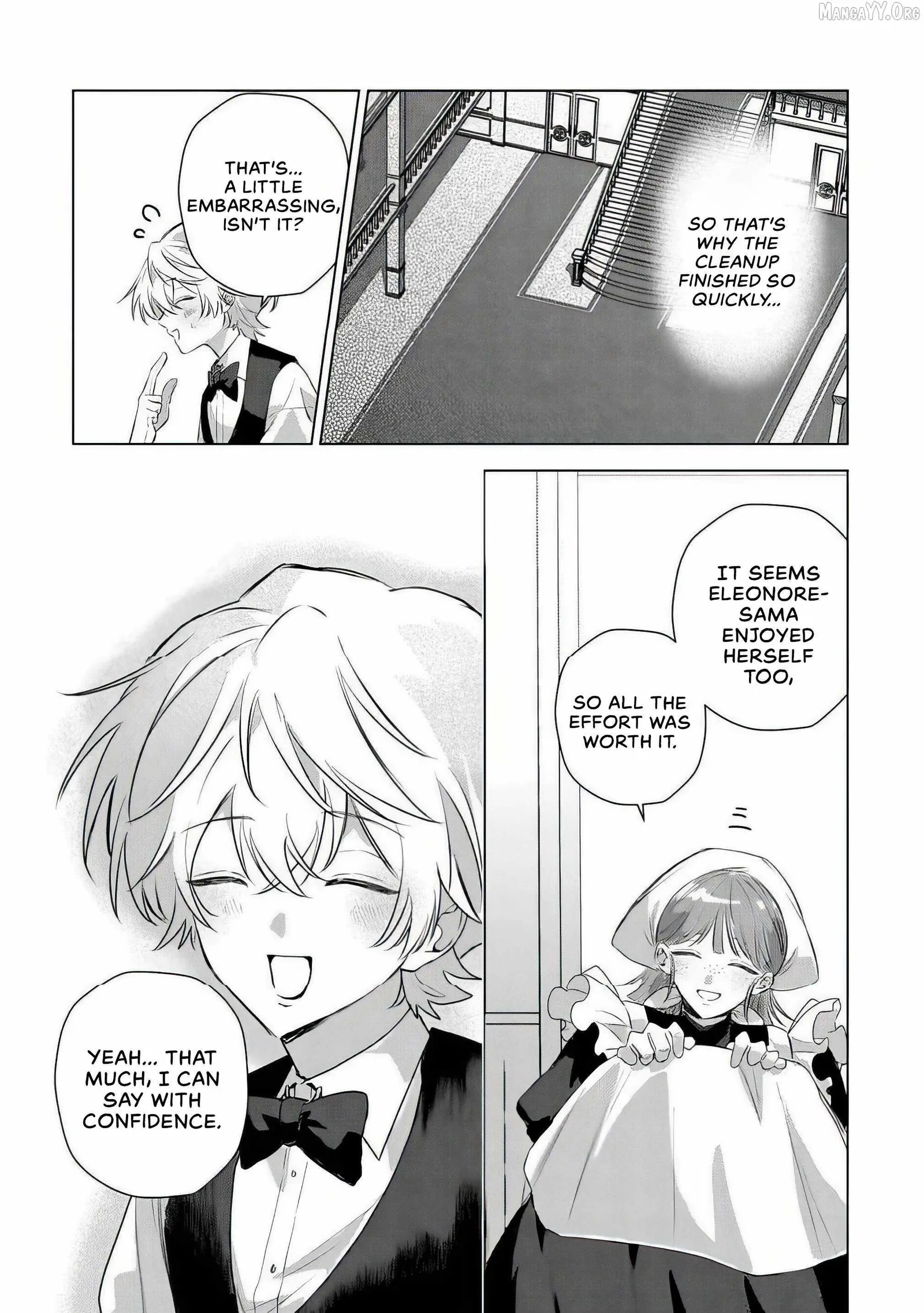 I Reincarnated as the Villainess’ Childhood Friend Who Falls into Darkness. If I Die, It’s a Guaranteed Bad End, So I Became the Strongest… But Hasn’t She Already Fallen Into Darkness [and Turned Yandere]? Chapter 5 page 14