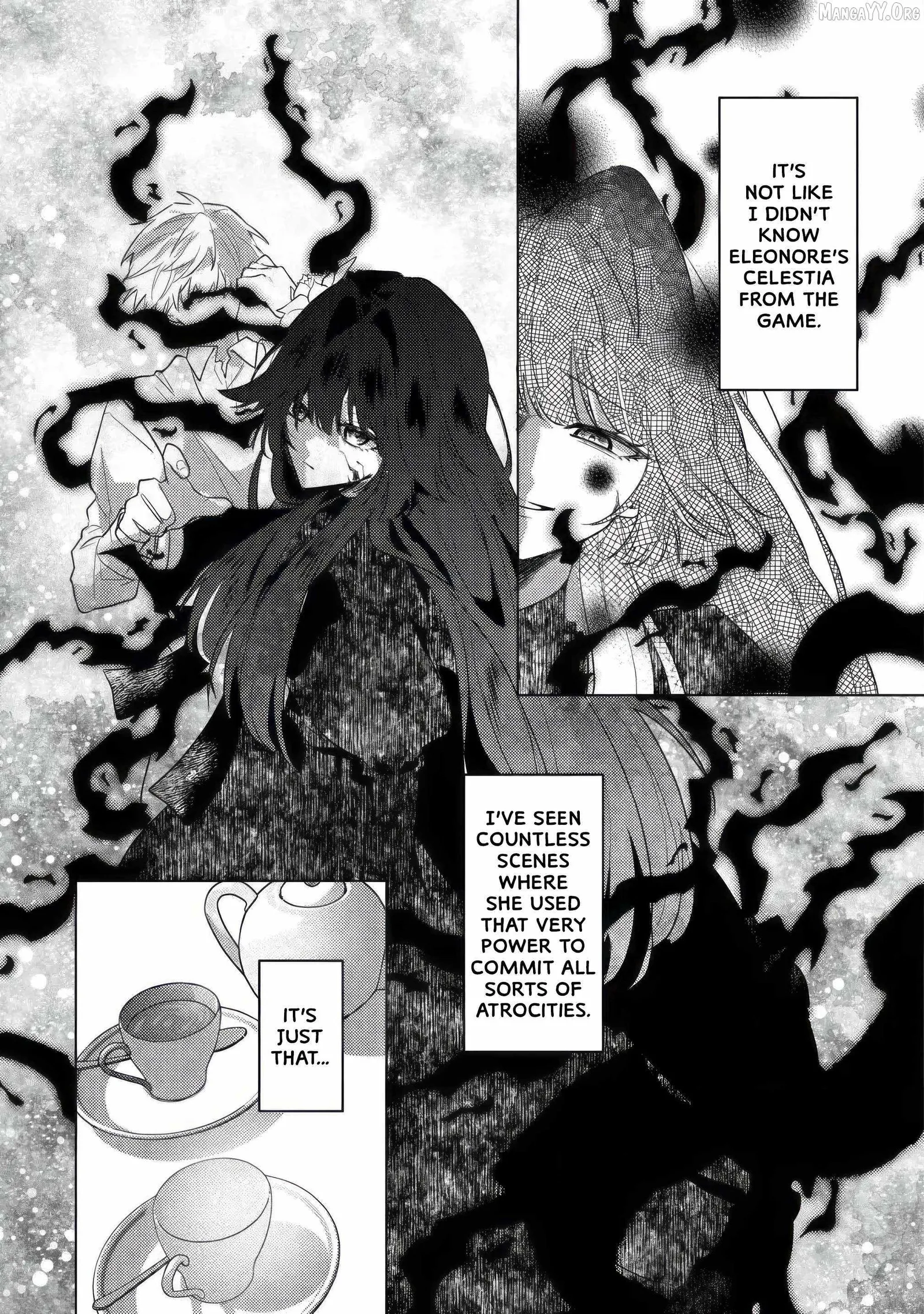I Reincarnated as the Villainess’ Childhood Friend Who Falls into Darkness. If I Die, It’s a Guaranteed Bad End, So I Became the Strongest… But Hasn’t She Already Fallen Into Darkness [and Turned Yandere]? Chapter 6 page 8