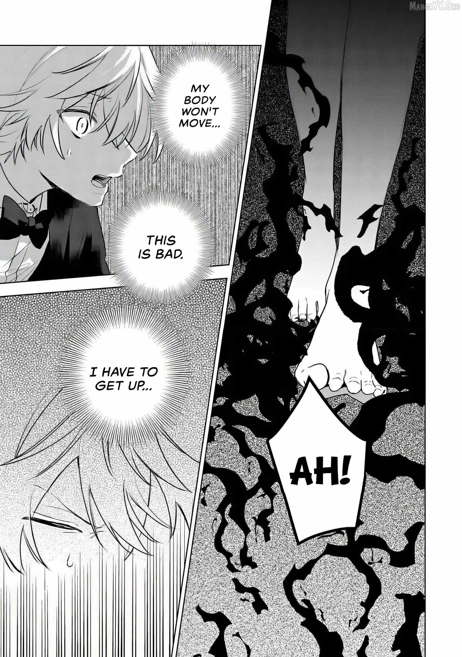 I Reincarnated as the Villainess’ Childhood Friend Who Falls into Darkness. If I Die, It’s a Guaranteed Bad End, So I Became the Strongest… But Hasn’t She Already Fallen Into Darkness [and Turned Yandere]? Chapter 5 page 25