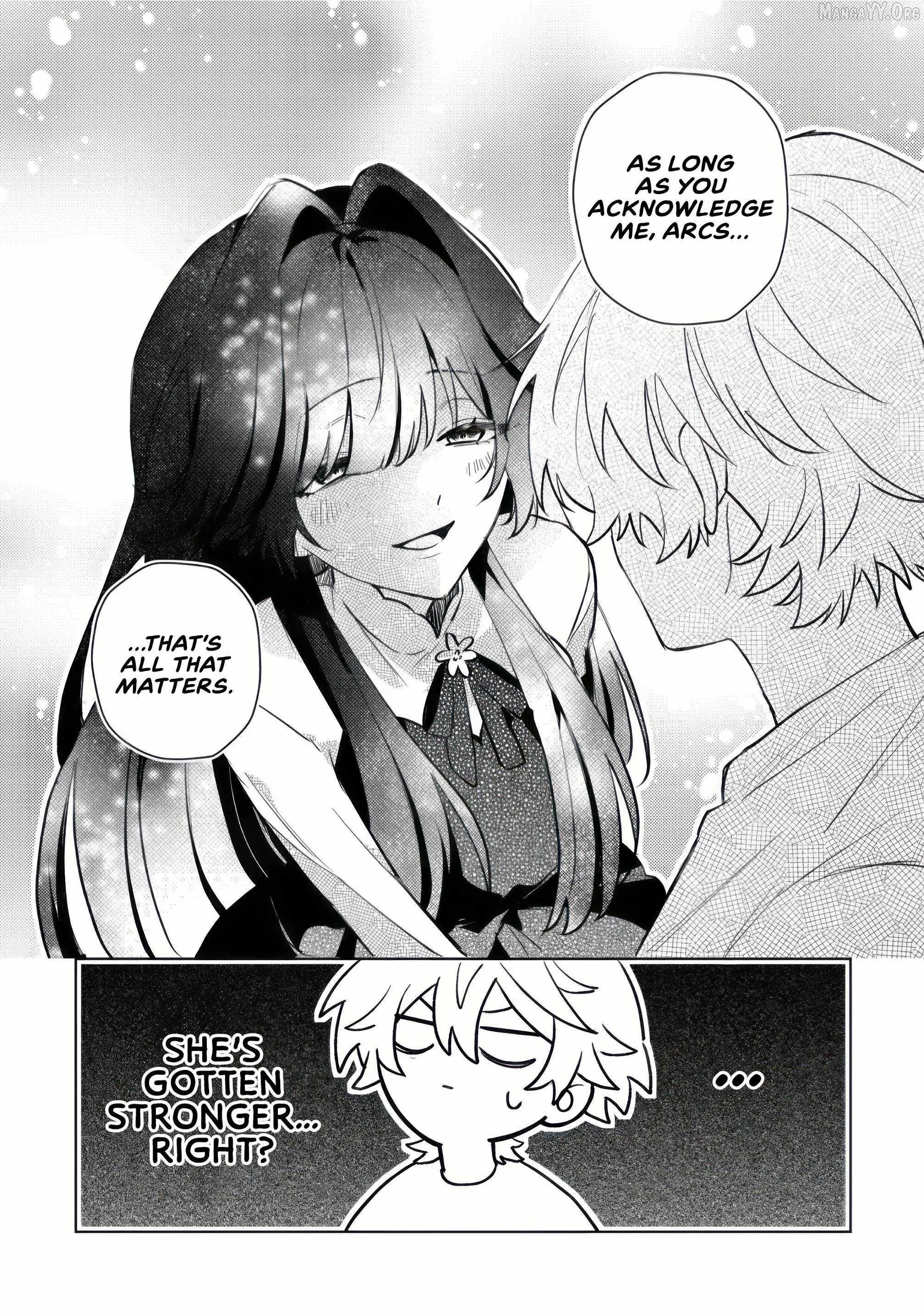 I Reincarnated as the Villainess’ Childhood Friend Who Falls into Darkness. If I Die, It’s a Guaranteed Bad End, So I Became the Strongest… But Hasn’t She Already Fallen Into Darkness [and Turned Yandere]? Chapter 8 page 23