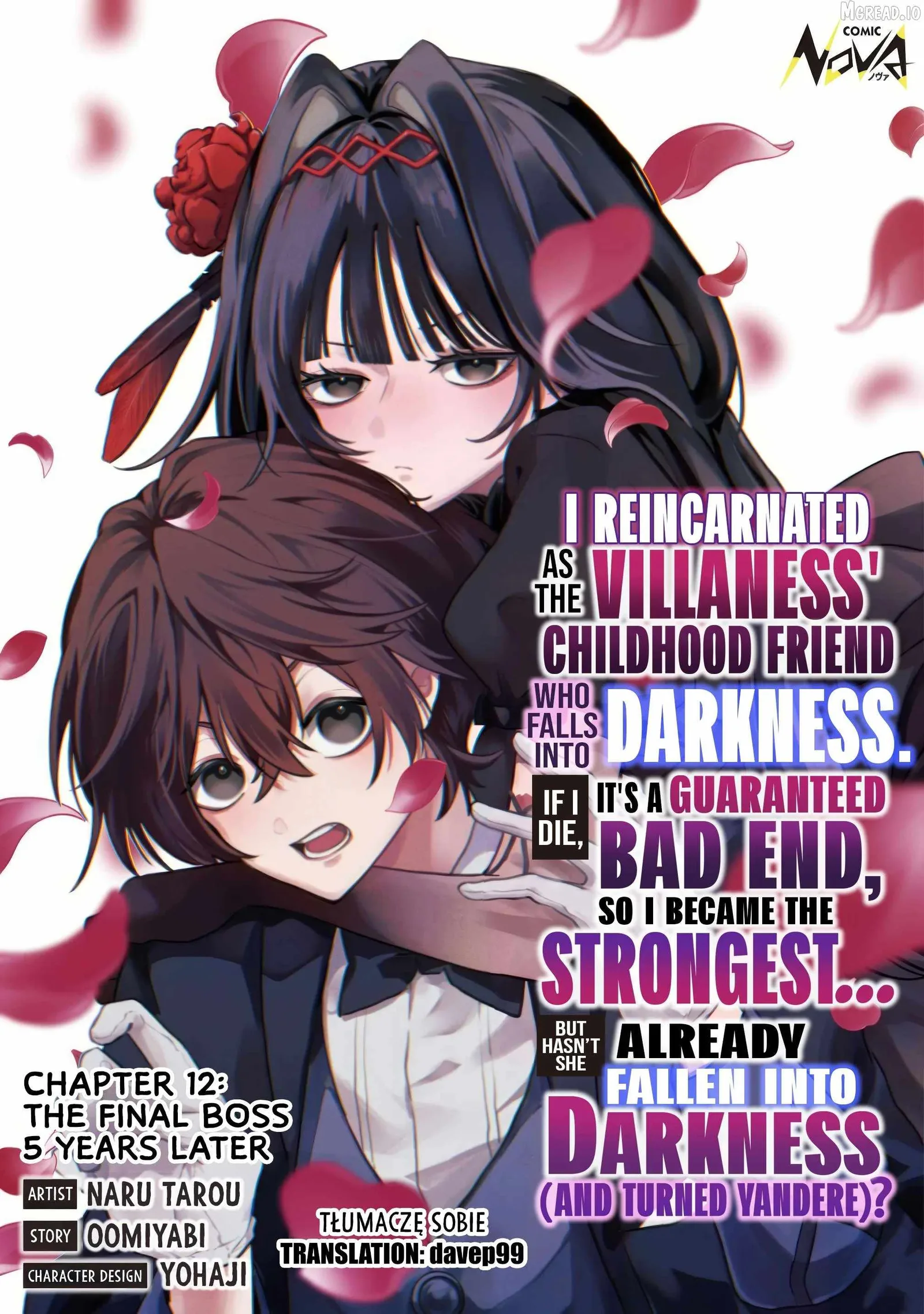 I Reincarnated as the Villainess’ Childhood Friend Who Falls into Darkness. If I Die, It’s a Guaranteed Bad End, So I Became the Strongest… But Hasn’t She Already Fallen Into Darkness [and Turned Yandere]? Chapter 12 page 1