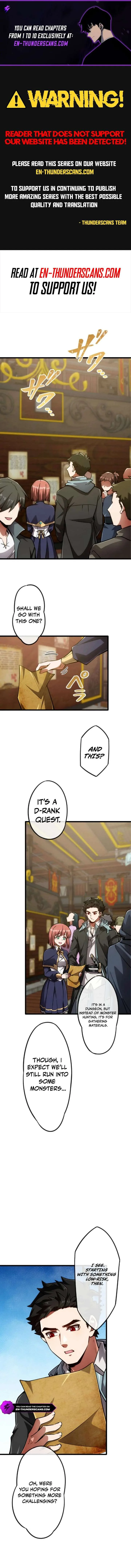The Swordmaster in a Magic-Supremacy World Chapter 4 page 1