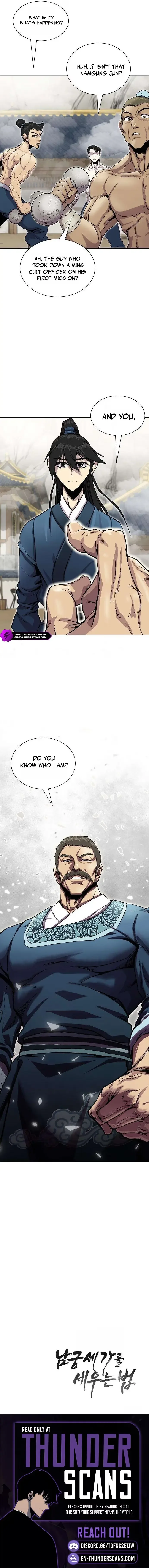 The Sword Emperor’s Rise of Namgung Chapter 17 page 10