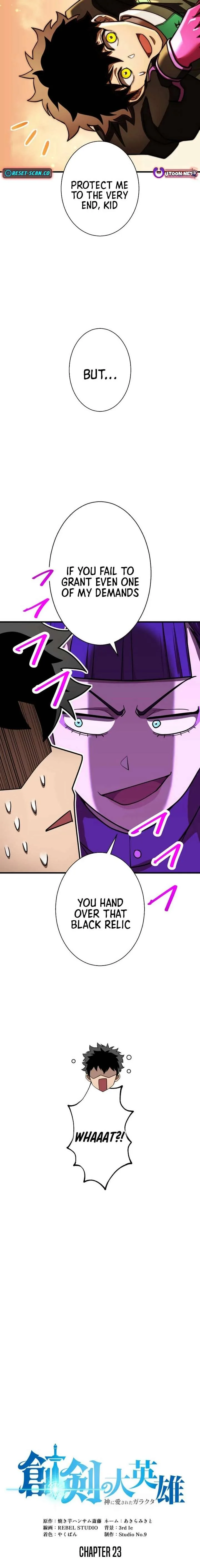 The Sword-Forging Great Hero: The Scrap Favored by the Gods Chapter 23 page 2