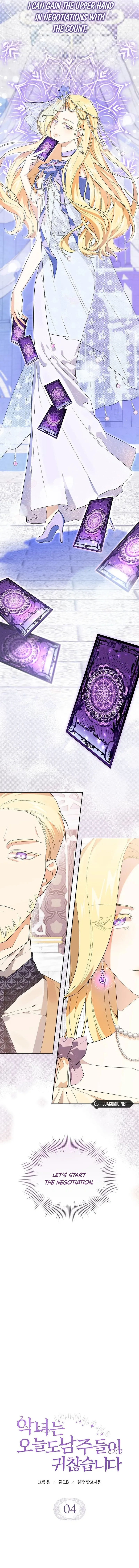 The Villainess is Bothered by the Male Leads Again Today Chapter 4 page 6