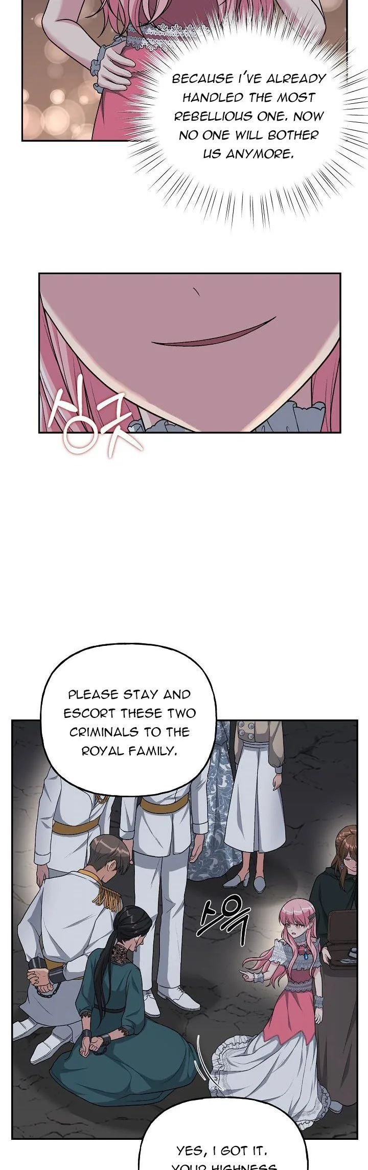 The villain’s young backer Chapter 6 page 35