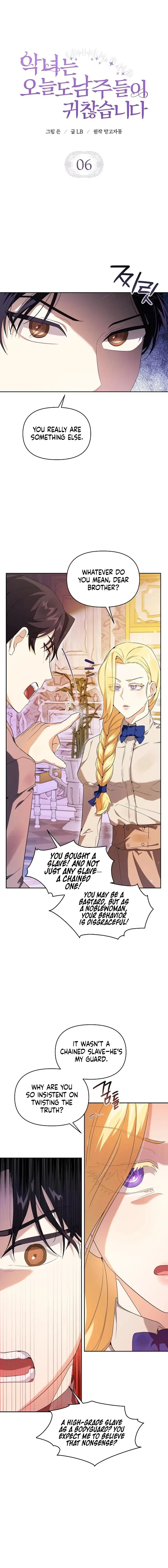 The Villainess is Bothered by the Male Leads Again Today Chapter 6 page 5