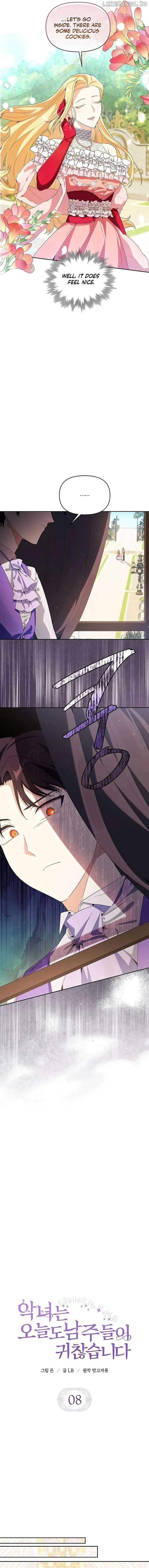 The Villainess is Bothered by the Male Leads Again Today Chapter 8 page 7