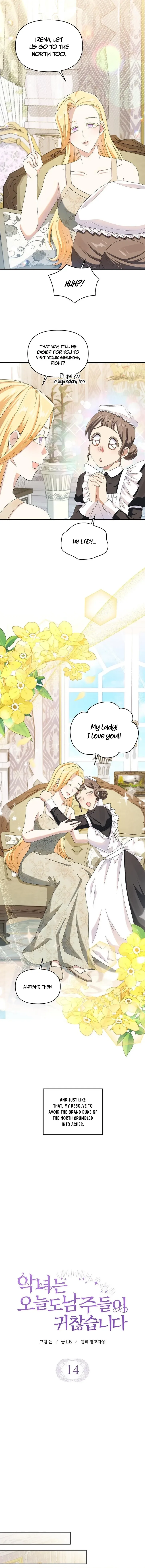 The Villainess is Bothered by the Male Leads Again Today Chapter 14 page 7