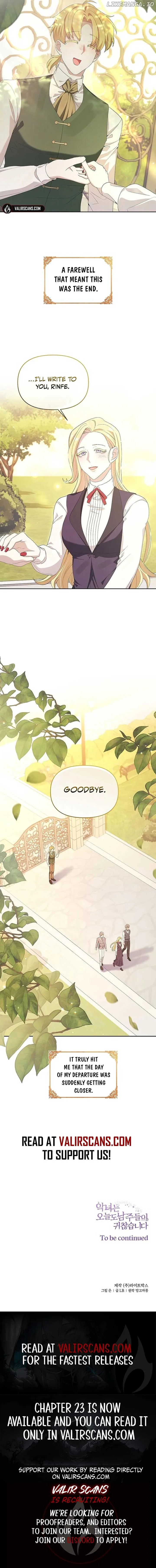 The Villainess is Bothered by the Male Leads Again Today Chapter 18 page 10