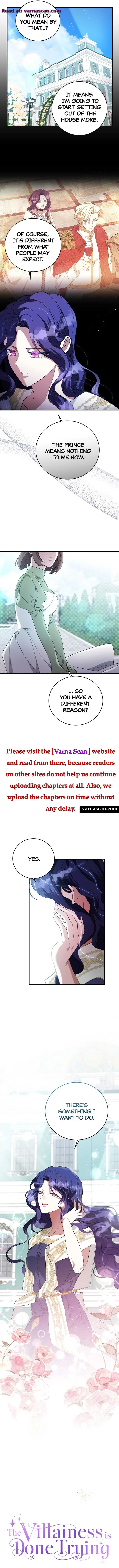 The Villainess is Done Trying Chapter 21 page 4