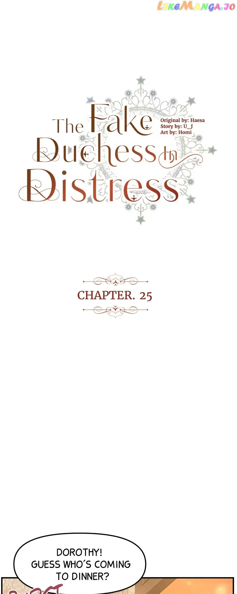 The Fake Duchess In Distresss Chapter 25 page 2
