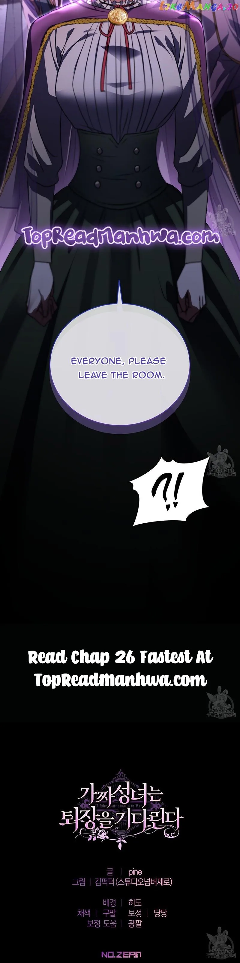 The Fake Saintess Awaits Her Exit Chapter 25 page 16