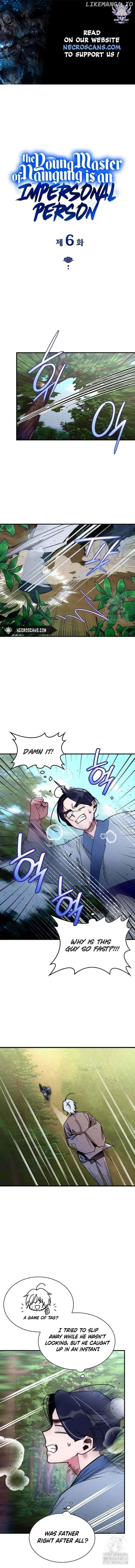 The Young Master of Namgung Is an Impersonal Person Chapter 6 page 2