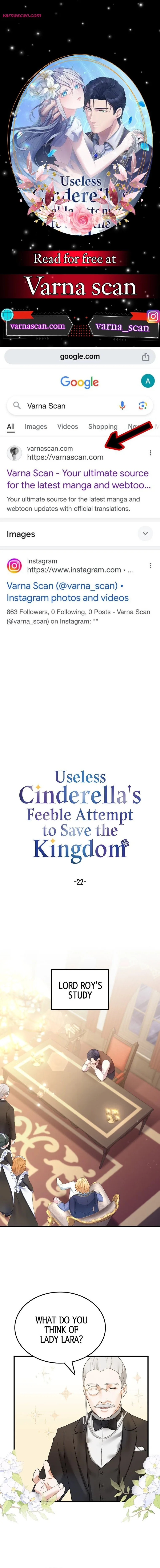 Useless Cinderella’s Feeble Attempt to Save the Kingdom Chapter 22 page 2