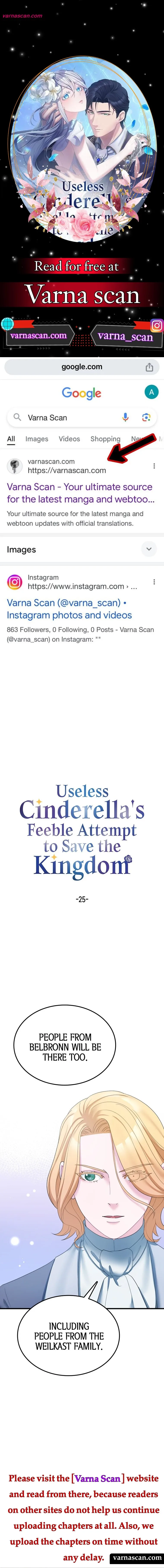Useless Cinderella’s Feeble Attempt to Save the Kingdom Chapter 25 page 2