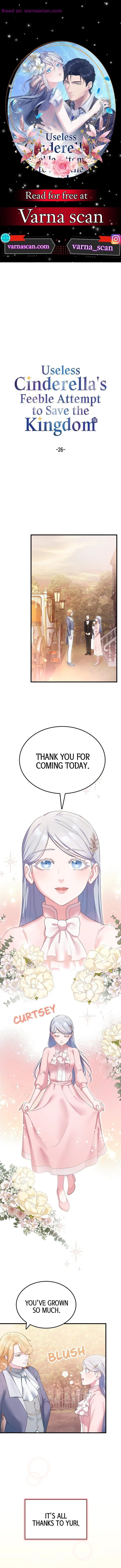 Useless Cinderella’s Feeble Attempt to Save the Kingdom Chapter 26 page 2
