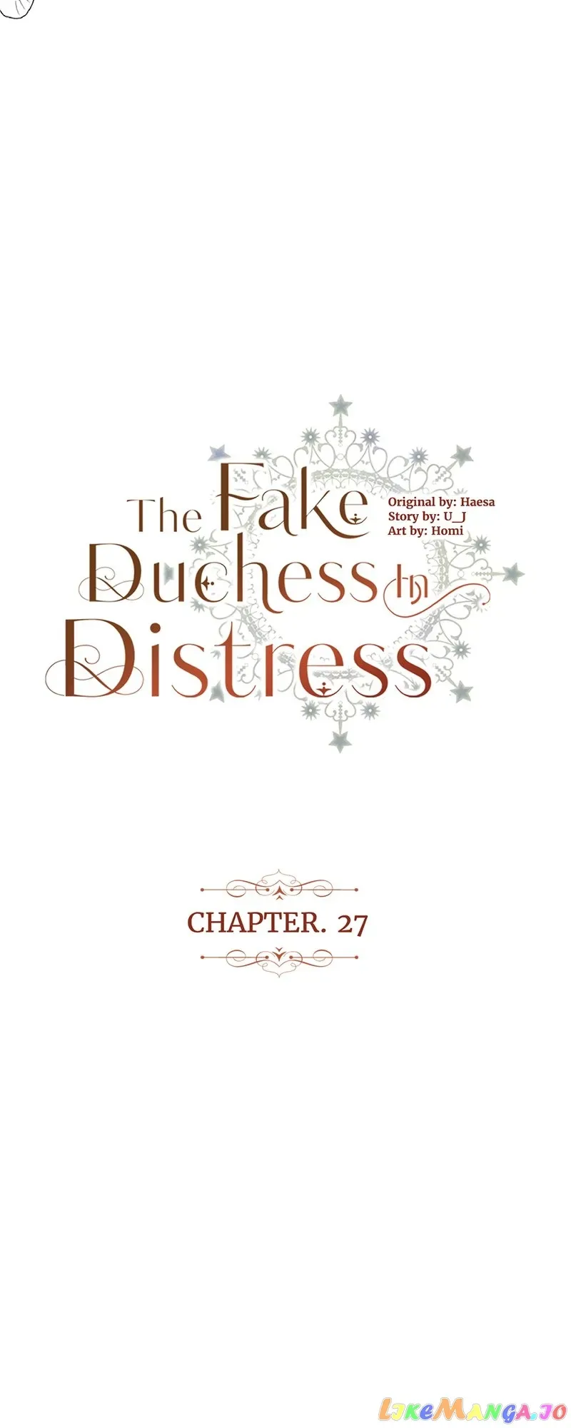 The Fake Duchess In Distresss Chapter 27 page 4