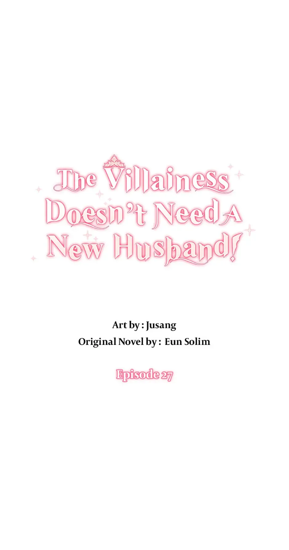 The Villainess Doesn’t Need A New Husband! Chapter 27 page 2