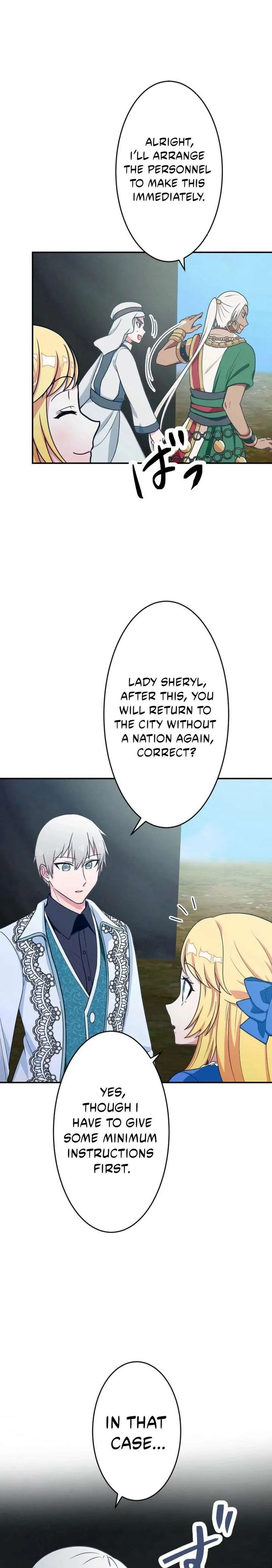 The Fake Princess Doesn’t Want to Die, So She Founds a Nation Chapter 28 page 15