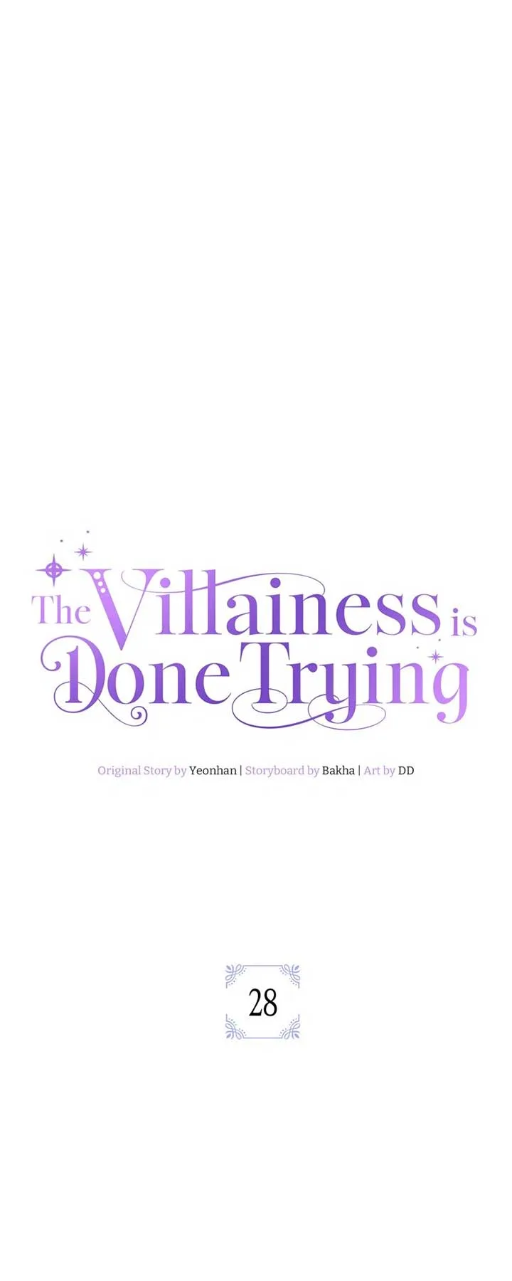The Villainess is Done Trying Chapter 28 page 2