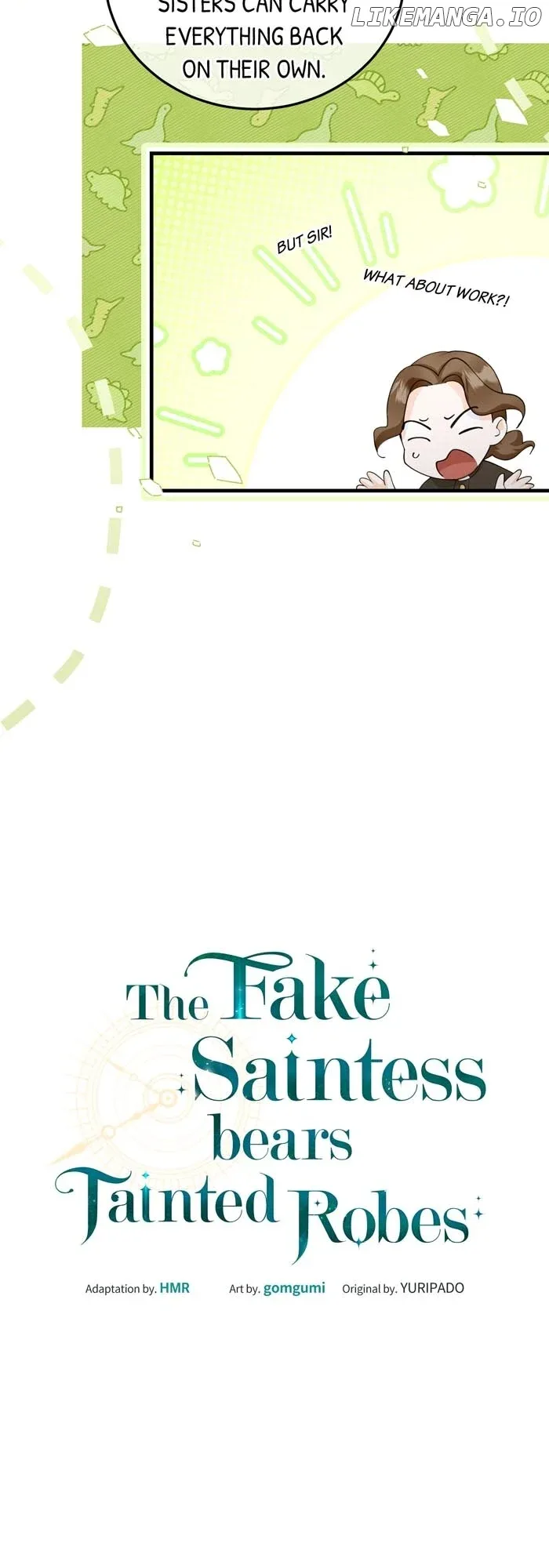 The Fake Saintess Bears Tainted Robes Chapter 28 page 6