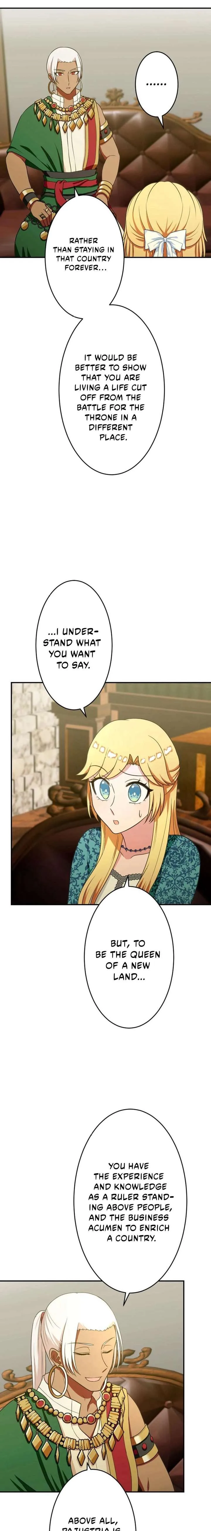 The Fake Princess Doesn’t Want to Die, So She Founds a Nation Chapter 30 page 21