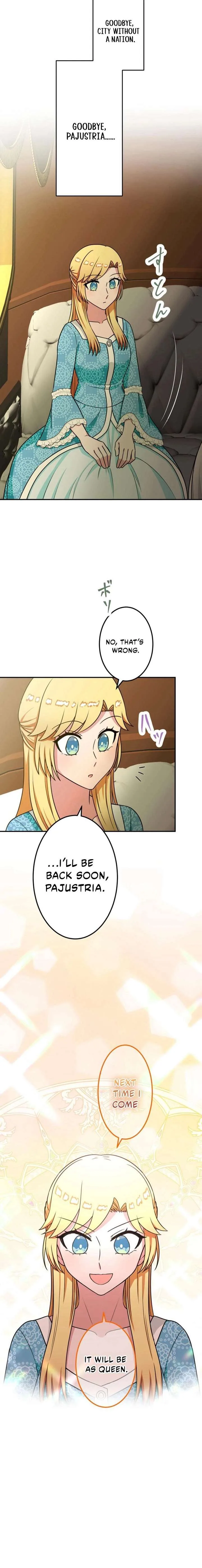 The Fake Princess Doesn’t Want to Die, So She Founds a Nation Chapter 31 page 14